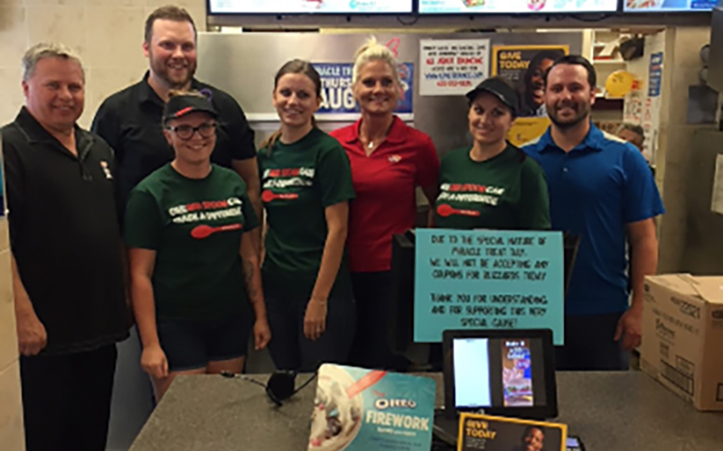 The Hamill Family at their DQ